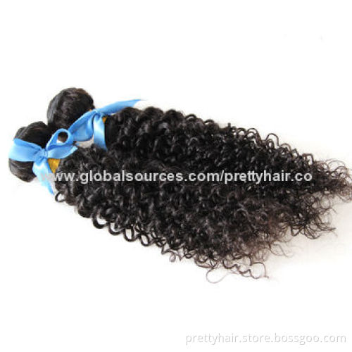 Peruvian kinky curl human hair